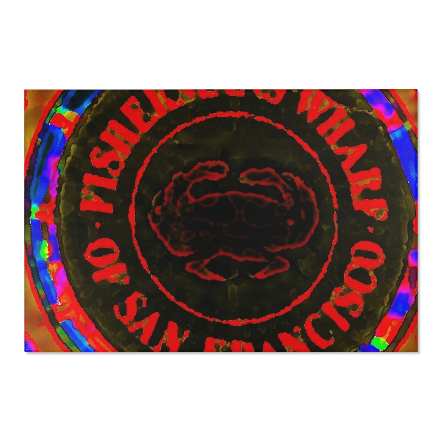 Area Rugs ...  "No.9 Fishermen's Grotto - Fishermen's Wharf, SF, California" ... Family Archives: 1970's ... Original Works ...
