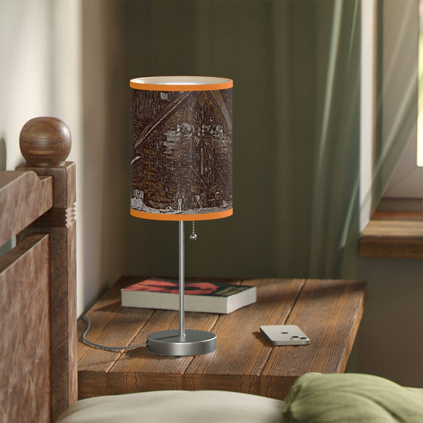 Lamp on a Stand, US|CA plug ... "A Bit Of Illumination For Your Cabin, Trailer, Boat-Yacht, RV, Home, Or Tiny-Home".