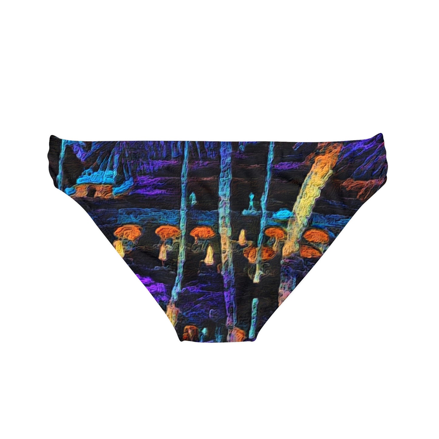 Loop Tie Side Bikini Bottom (AOP) ... "The Royal Hawai'ian: Waikiki Beach_Beach" ... Honolulu, HI ... Ocotber 2014 (Halloween) ... Original Works ...