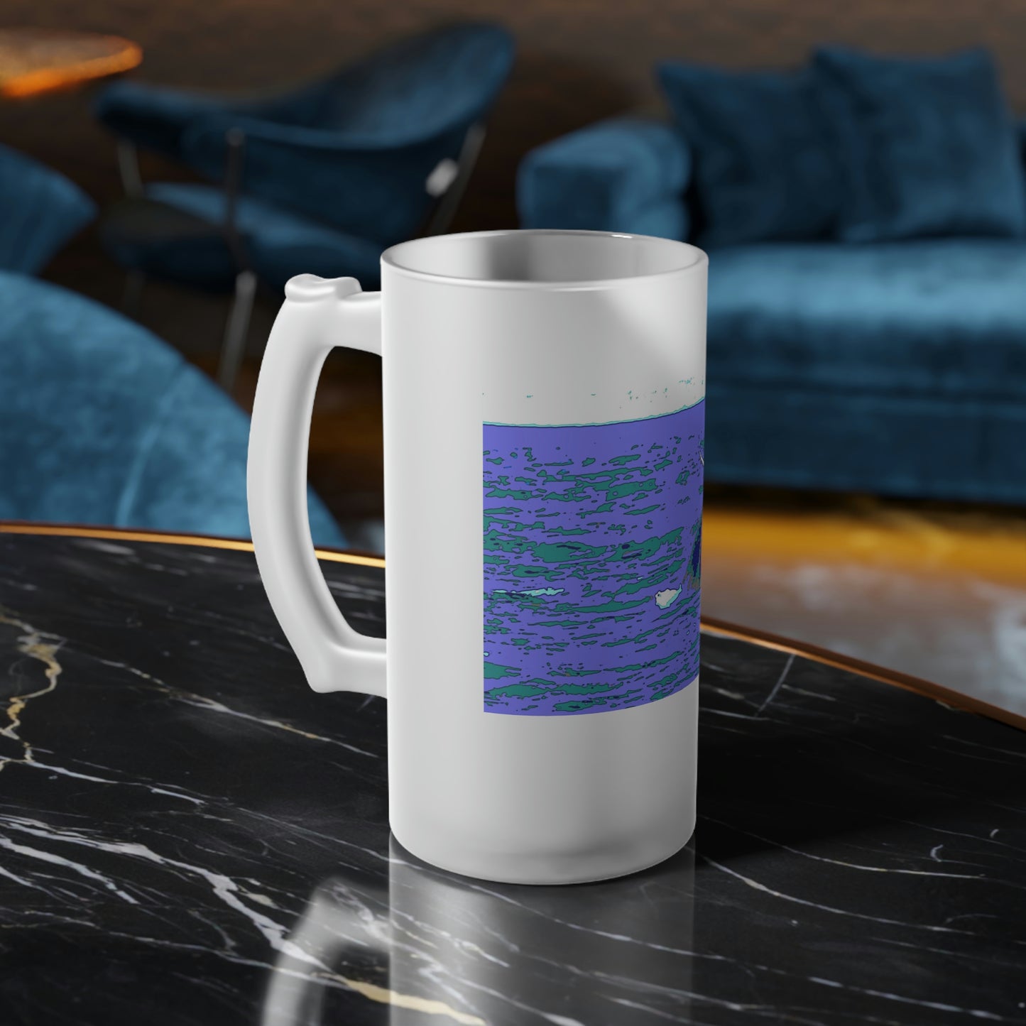 Frosted Glass Beer Mug ... Baby Humpback Breaching ... Maui, HI: April 2022 ... "Family Archives: KPH" ... Original Works ...
