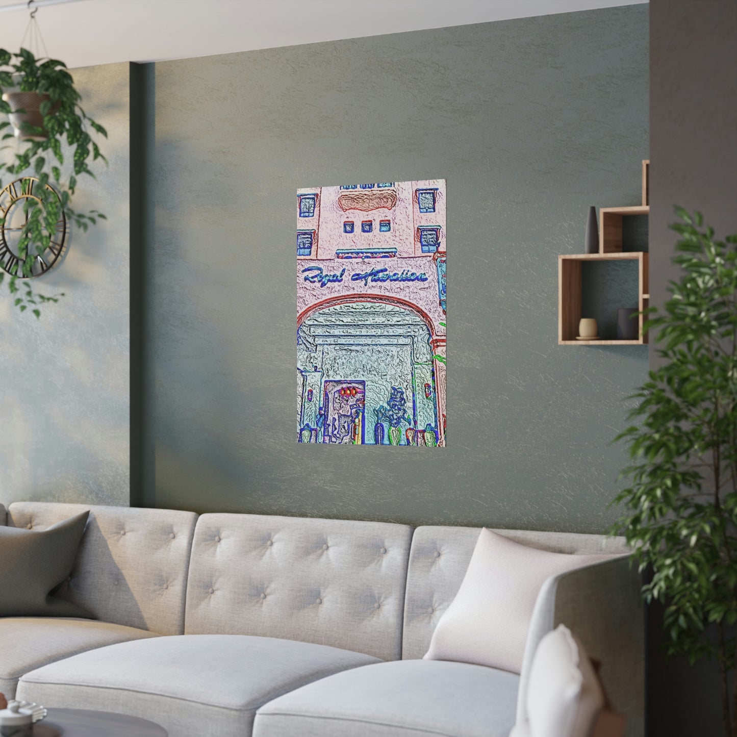 Satin Posters (210gsm) ... "La Grande Entree" At: 'The Pink Palace' ... The Royal Hawai'ian ... Honolulu, HI ... '27Oct2014' ... Original Works ...