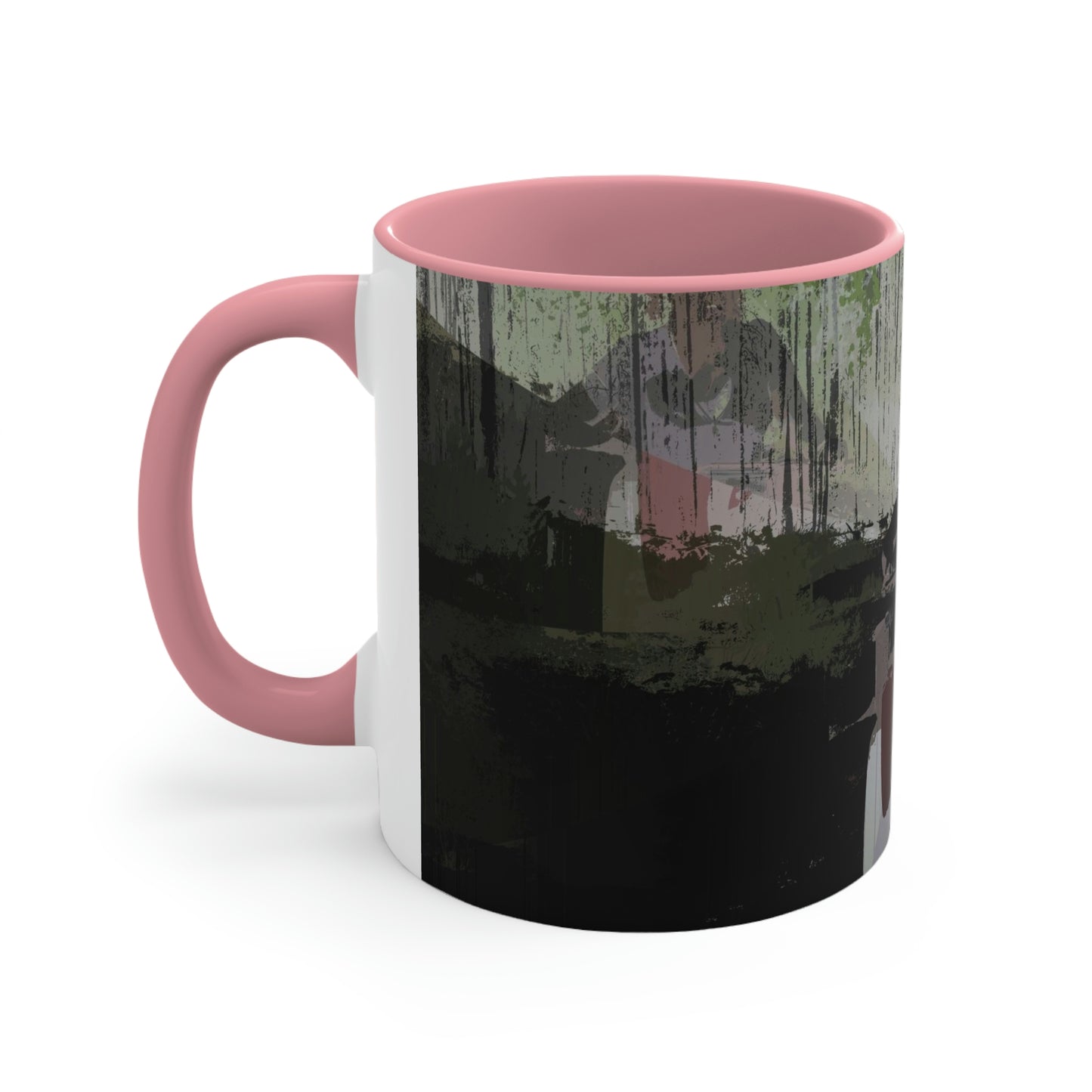 Accent Coffee Mug, 11oz ... 3-Wheeln' N' Groovin The Mountain Roads ... Central Idaho ... Original Works ...