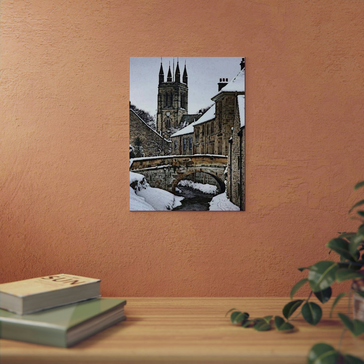 Aluminum Composite Panels ... A Bridge, A Canal, A Cathedral ... "To Stroll Over-Through-And-By" ... Central England: Circa 2005 ... Original Works ...