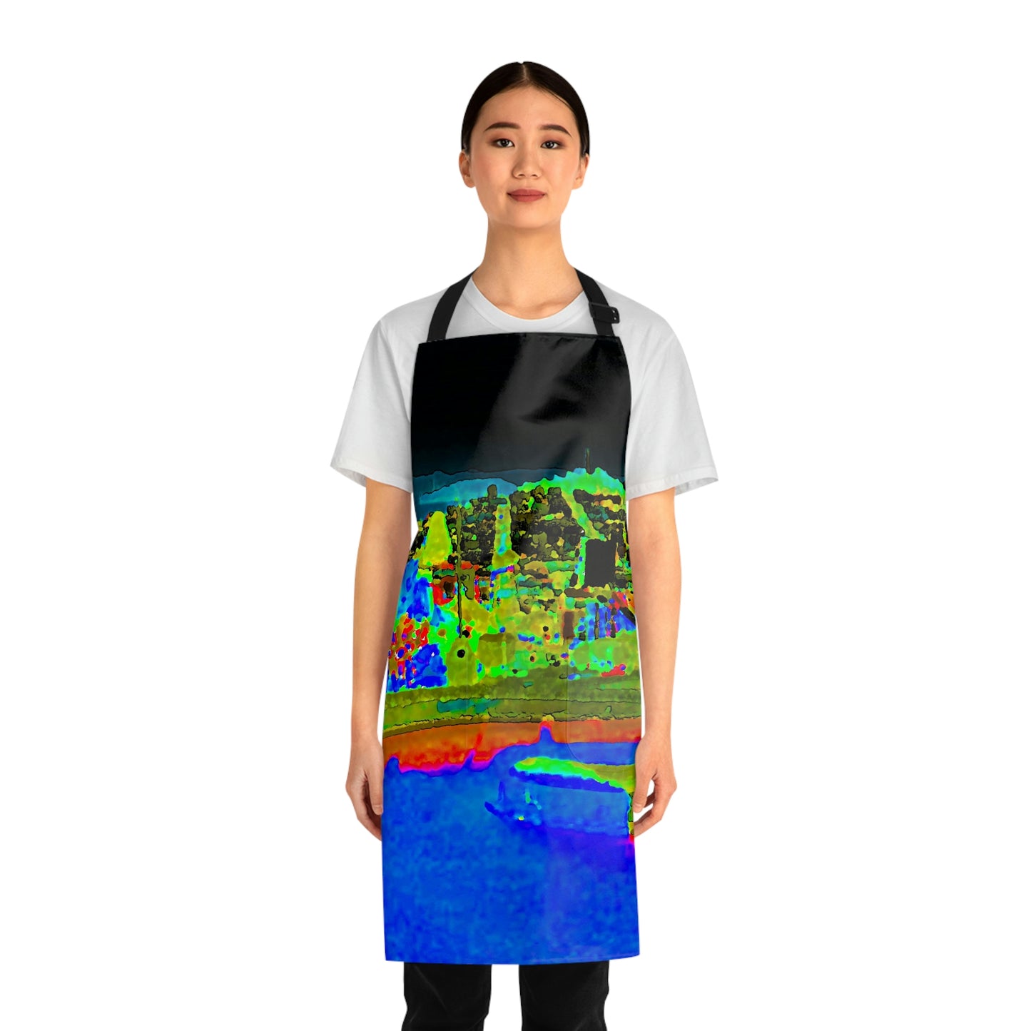 Apron (AOP) ..."Lombard Street San Francisco, CA, USA" ... Family Archives 1970's ... Original Works ...