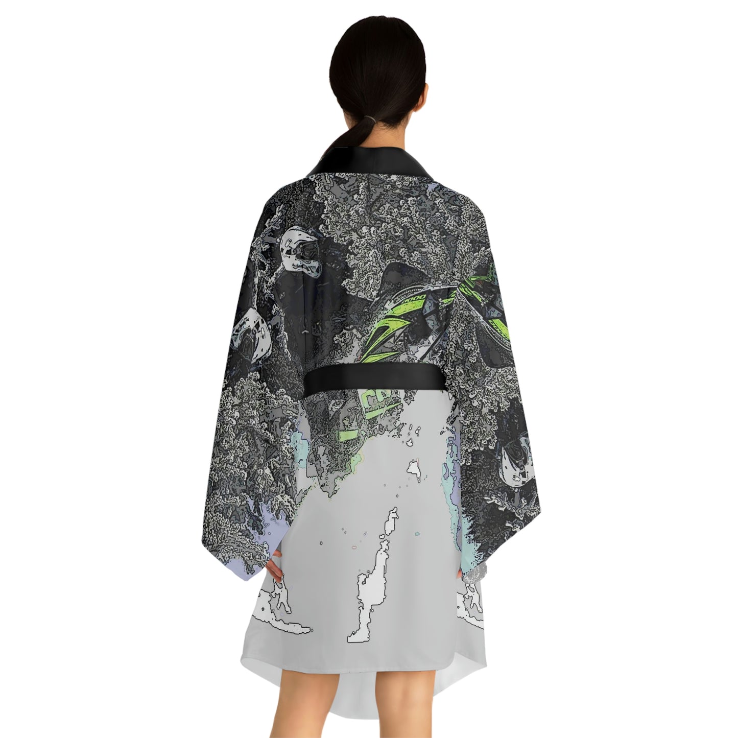 Long Sleeve Kimono Robe ... Come Fly With The Professionals ... CIP-Airways ... 'Getting-Er-Done' ... Original Works ... December 2022 ...