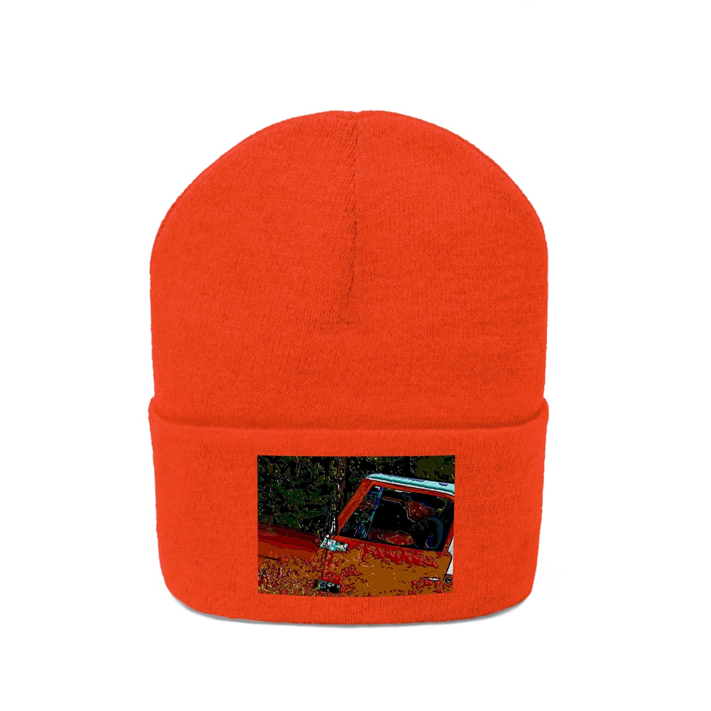 Knit Beanie ... How-To-Drive-Idaho's-Mountain_Roads ... "Like A Professional" ... "Truckin' Like The Doo-Dah-Man" ...