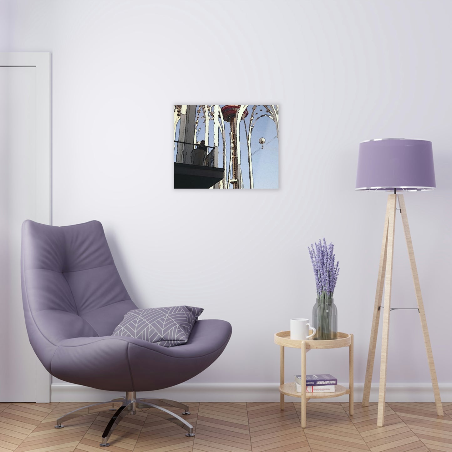 Acrylic Prints ... "Seattle World's Fair ... 1962" ... Space Needle 'Through-The-Arches' ... Family Archives ... Original Works ...
