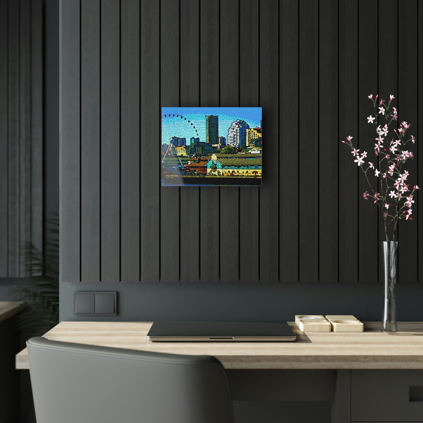 Acrylic Prints... That Classic Wheel ... 'Seattle's Wheel' ... & An Old Classic Waterside Vendors ...  'Family Archives' ... Original Works ...