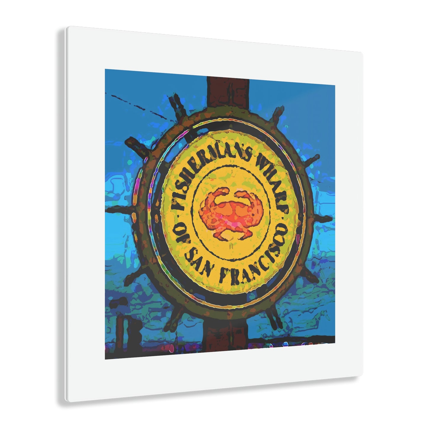Acrylic Prints ...  "No.9 Fishermen's Grotto - Fishermen's Wharf, SF, California" ... Family Archives: 1970's ... Original Works ...