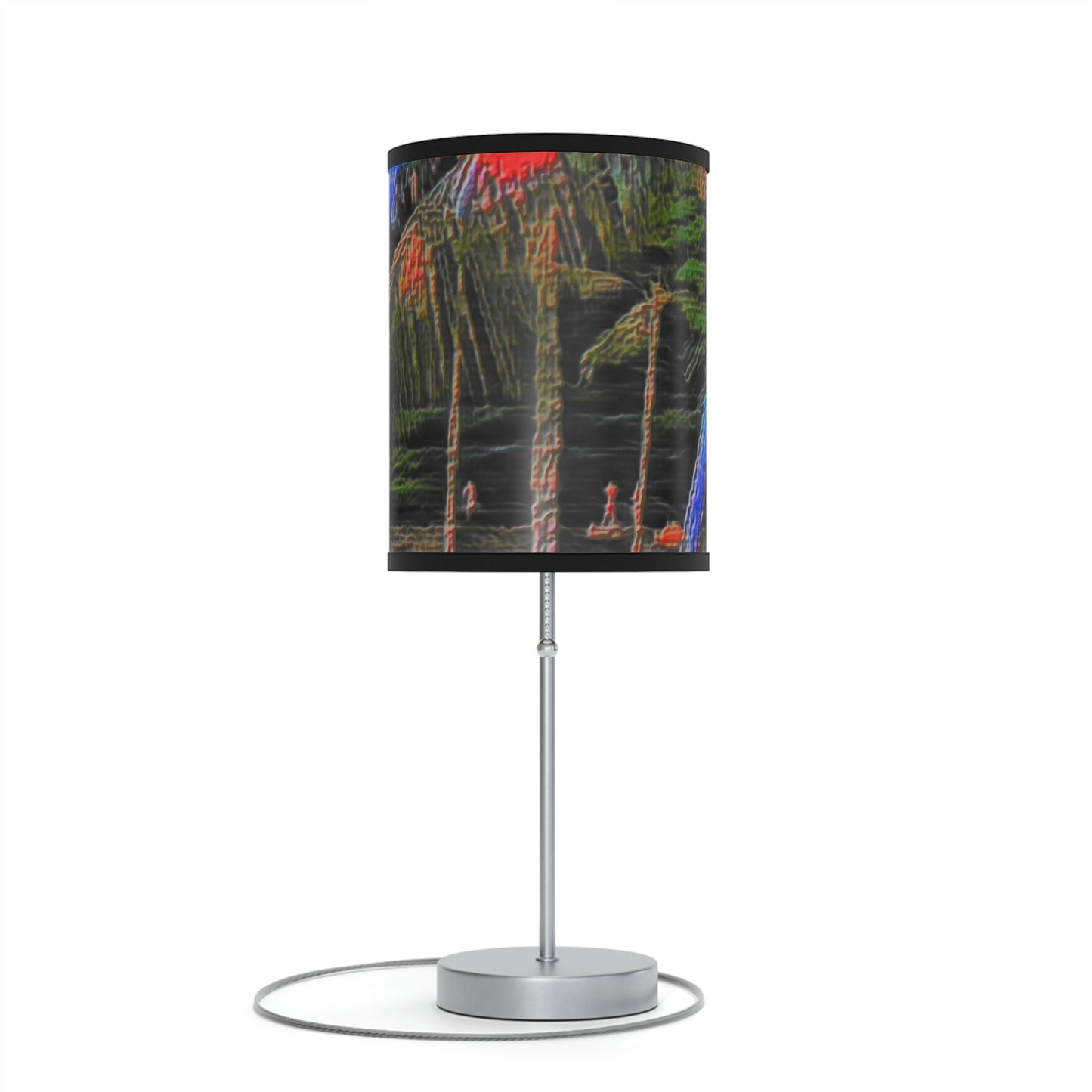 Lamp on a Stand, US|CA plug ... "The Royal Hawai'ian: Waikiki Beach_Beach" ... Honolulu, HI ... Ocotber 2014 (Halloween) ... Original Works ...