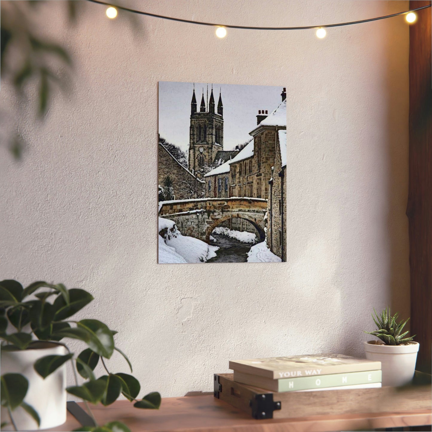 Aluminum Composite Panels ... A Bridge, A Canal, A Cathedral ... "To Stroll Over-Through-And-By" ... Central England: Circa 2005 ... Original Works ...