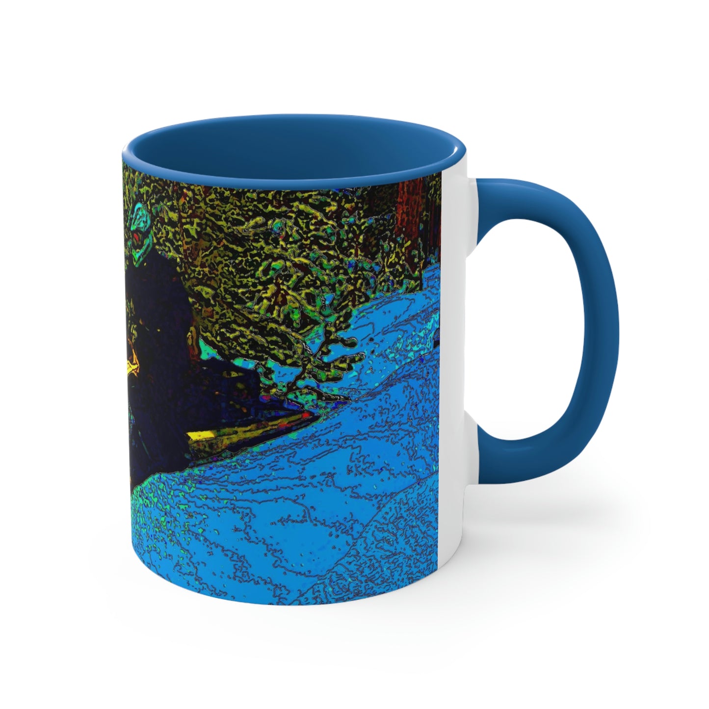 Accent Coffee Mug, 11oz ... Yep ... "Another Day ... Riding Through The Wilderness ... " ... February 2023 ... Original Works ...