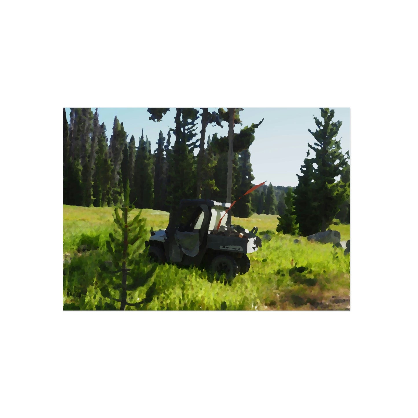 Aluminum Composite Panels ... The Magruder Road ... The Magruder Corridor ... Idaho- Montana Road ... "In The Mountains" ... August 2022 ... Original Works ...