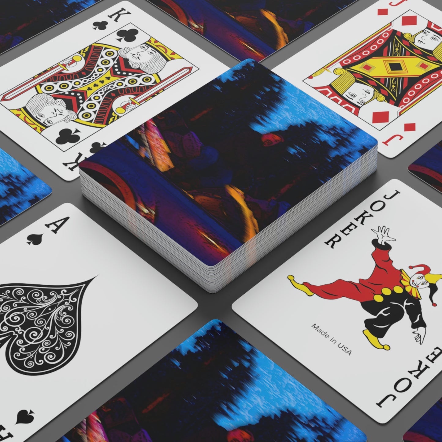 Custom Poker Cards ... Two Modes Of Winter Transportation ... "Which One To Drive Next?" ... Choices-Choices-Choices ... Circa 4Jan23 ... Original Works ...