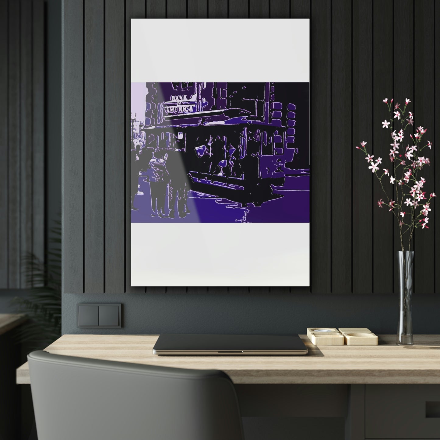 Acrylic Prints ... San Francisco ... 'A Rice-A-Roni-A-San Francisco Treat' ... "A Cable Car Classic" ... Family Archives: 1973 ... Original Works ...