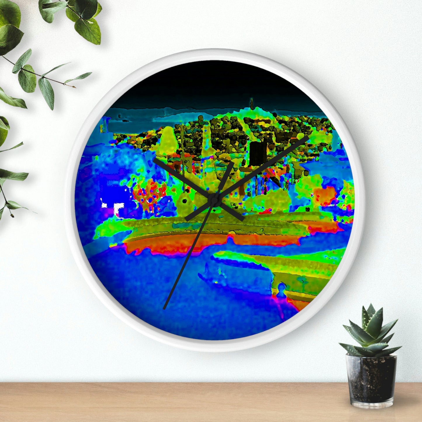 Wall clock ... "Lombard Street San Francisco, CA, USA" ... Family Archives 1970's ... Original Works ...