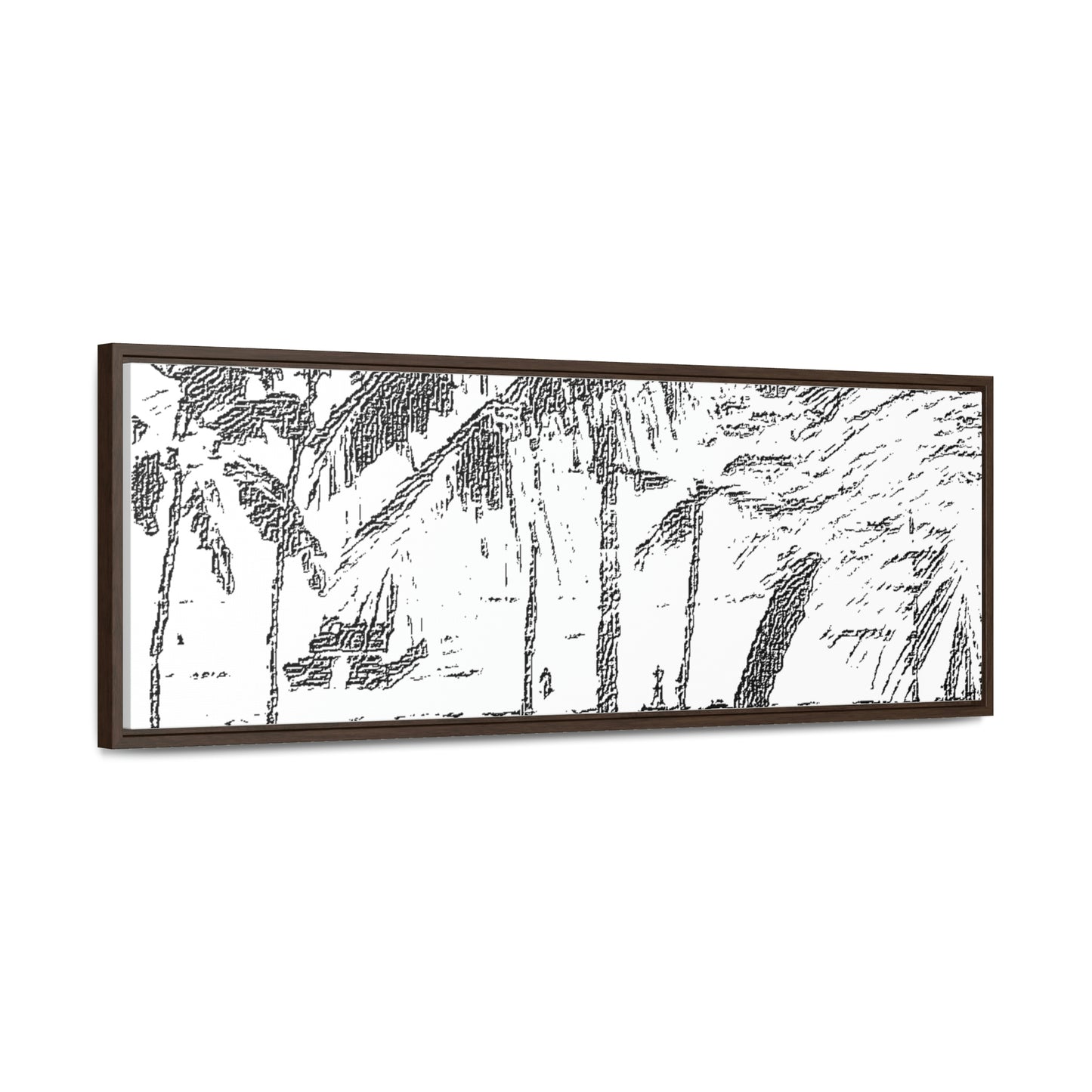 Gallery Canvas Wraps, Horizontal Frame ... "The Royal Hawai'ian: Waikiki Beach_Beach" ... Honolulu, HI ... Ocotber 2014 (Halloween) ... Original Works ...