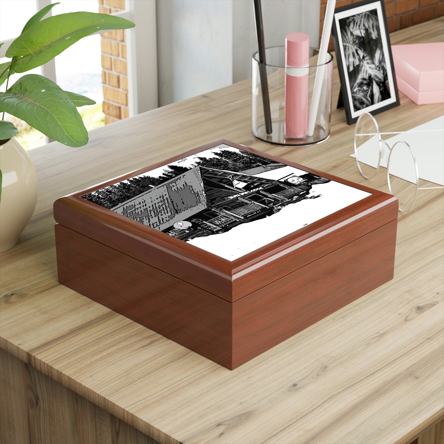 Jewelry Box ... A Beautiful Lodge & Back-Country Outfitter In A Mountain Town ... 'Dixie, Idaho, November 2022' ... Original Works ...