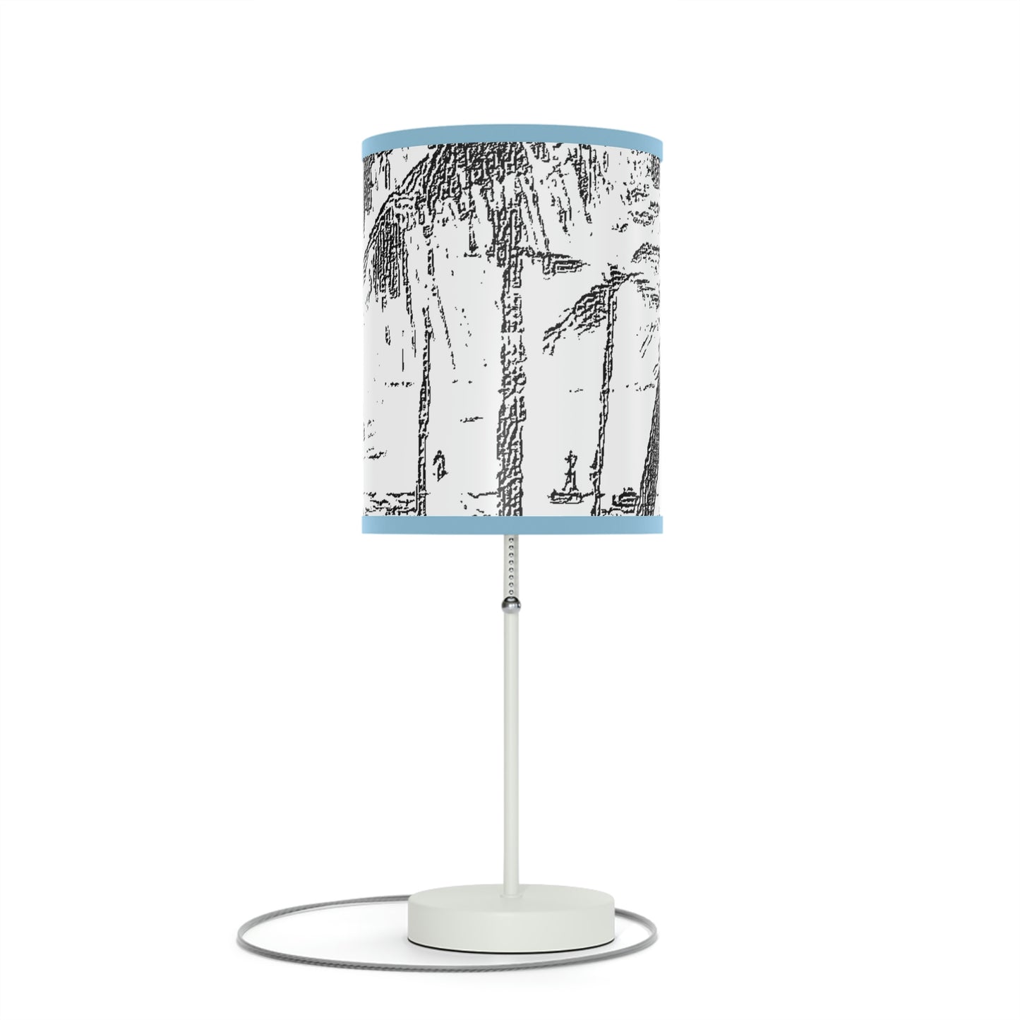 Lamp on a Stand, US|CA plug ... "The Royal Hawai'ian: Waikiki Beach_Beach" ... Honolulu, HI ... Ocotber 2014 (Halloween) ... Original Works ...