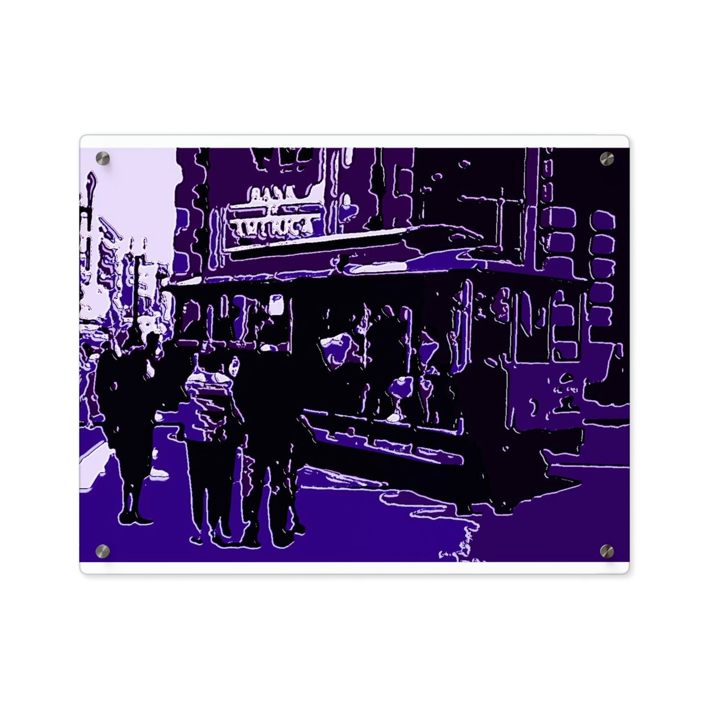 Acrylic Wall Art Panels ... San Francisco ... 'Rice-A-Roni-A-San Francisco Treat' ... "A Cable Car Classic" ... Family Archives: 1973 ... Original Works ...