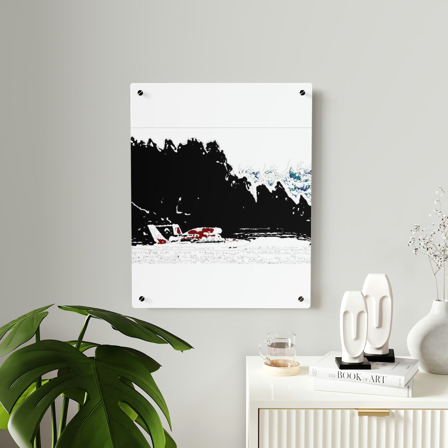 Acrylic Wall Art Panels ... Seattle Columbia Cup On Lake Washington ... "Dave Wilcox Heads For The Win" ... Associate Gift-Photo ... Original Works ...