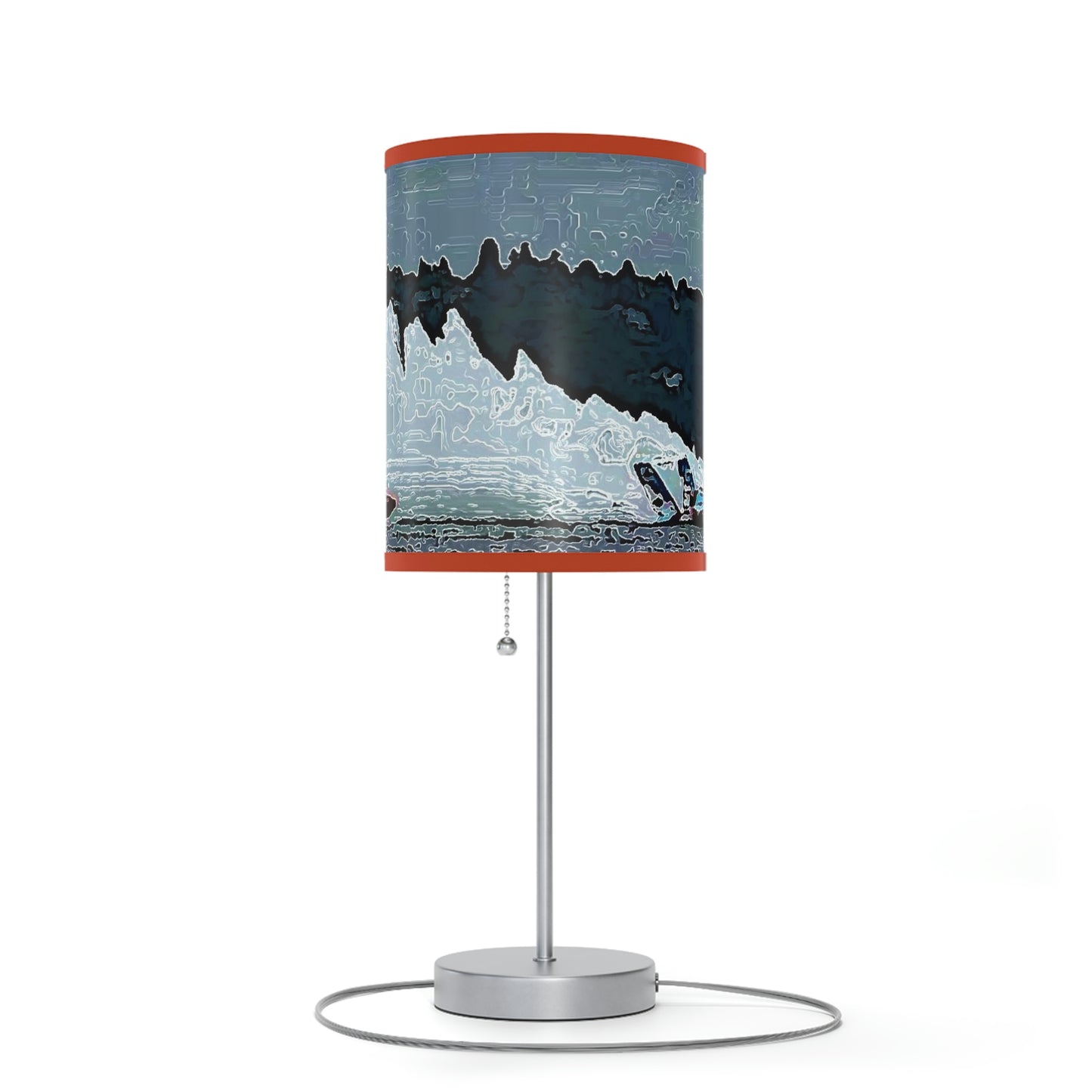 Lamp on a Stand, US|CA plug ... Seattle Columbia Cup On Lake Washington ... "Dave Wilcox Heads For The Win" ... Associate Gift-Photo ... Original Works ...