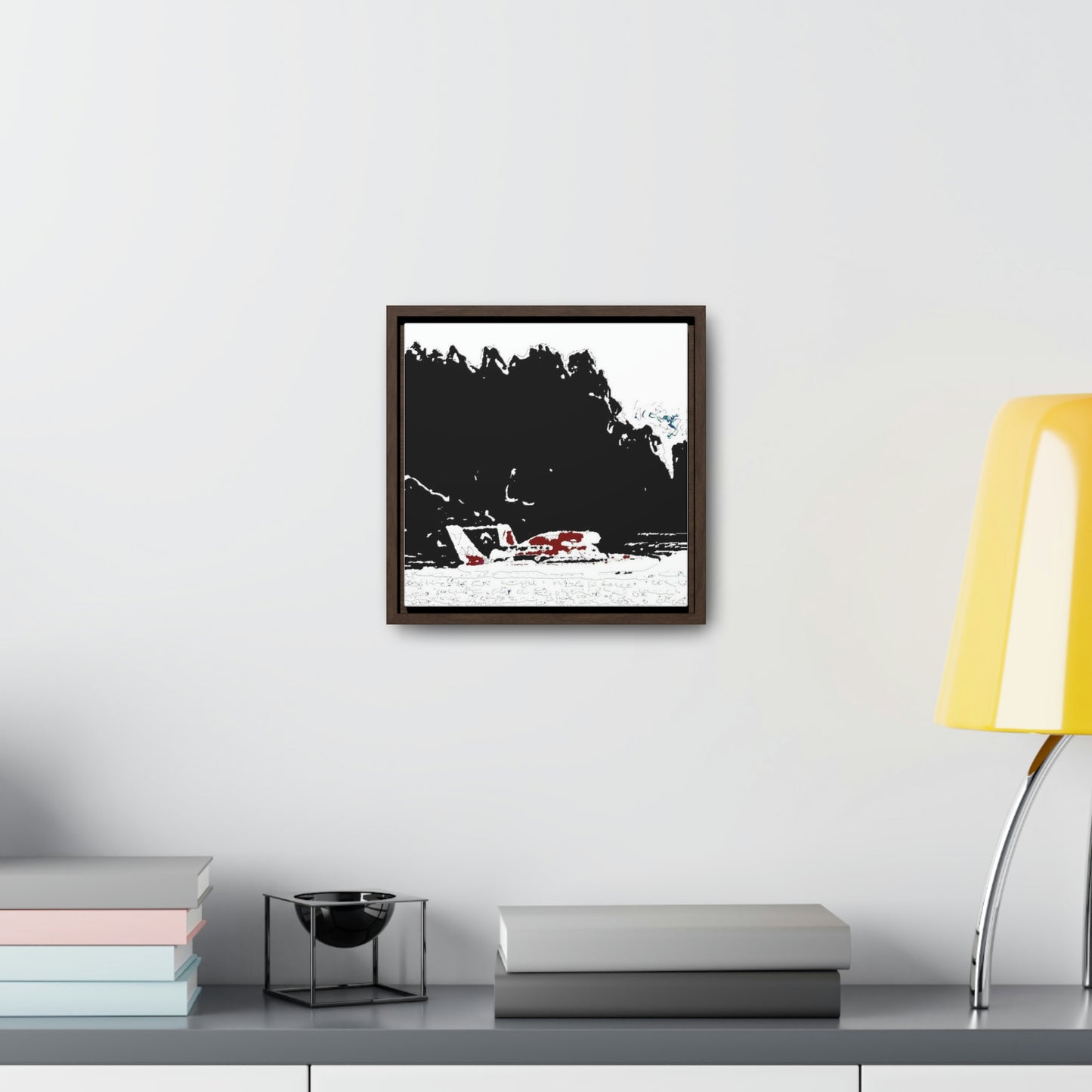 Gallery Canvas Wraps, Square Frame ...  Seattle Columbia Cup On Lake Washington ... "Dave Wilcox Heads For The Win" ... Associate Gift-Photo ... Original Works ...