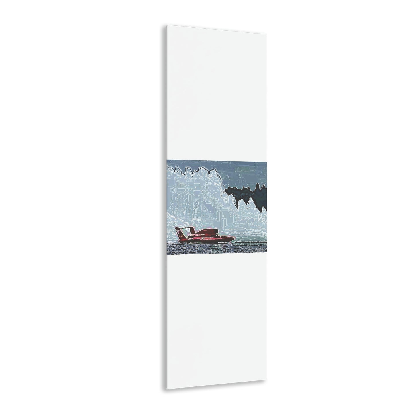 Acrylic Prints ... Seattle Columbia Cup On Lake Washington ... "Dave Wilcox Heads For The Win" ... Associate Gift-Photo ... Original Works ...