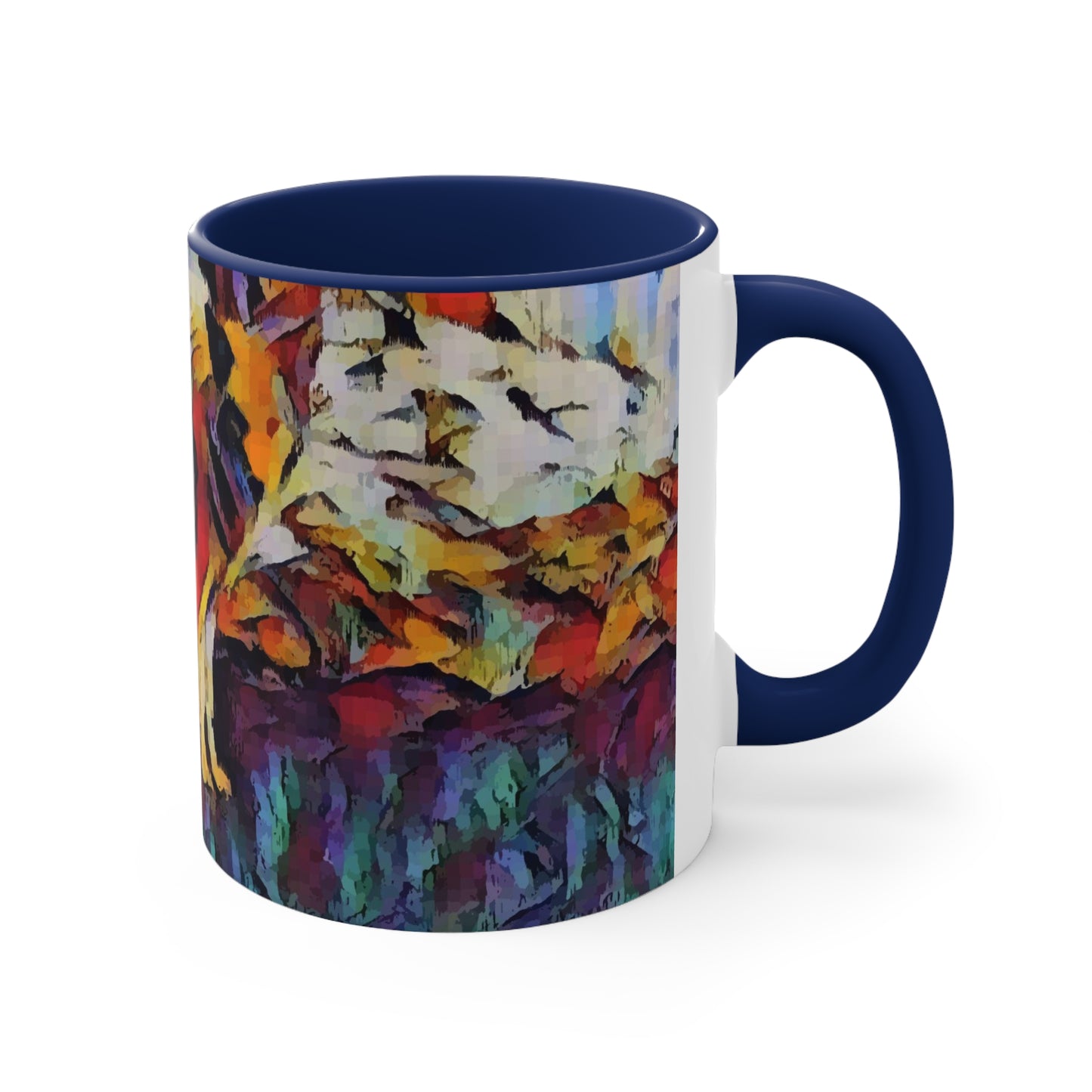 Accent Coffee Mug, 11oz ... Coyote ... "Yosemite Valley: Circa May23 ... KPH Base Photo" ... Original Works ...