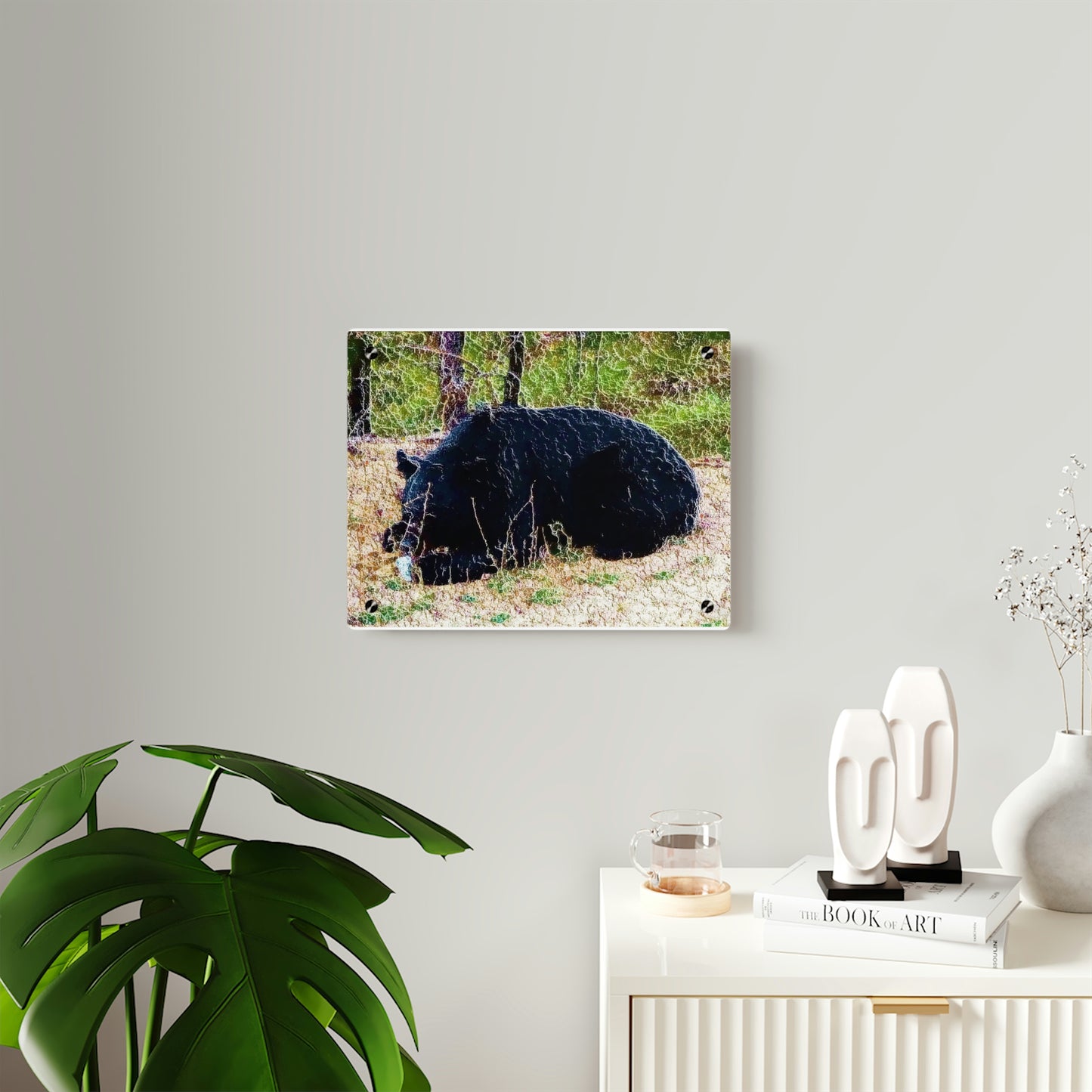 Acrylic Wall Art Panels ... RCY: "Rhett Creek Yogi ... '500 Lbs Of Autumn Season Hunger' ..."  ... September 2022 ... Central Idaho ... Original Works ...