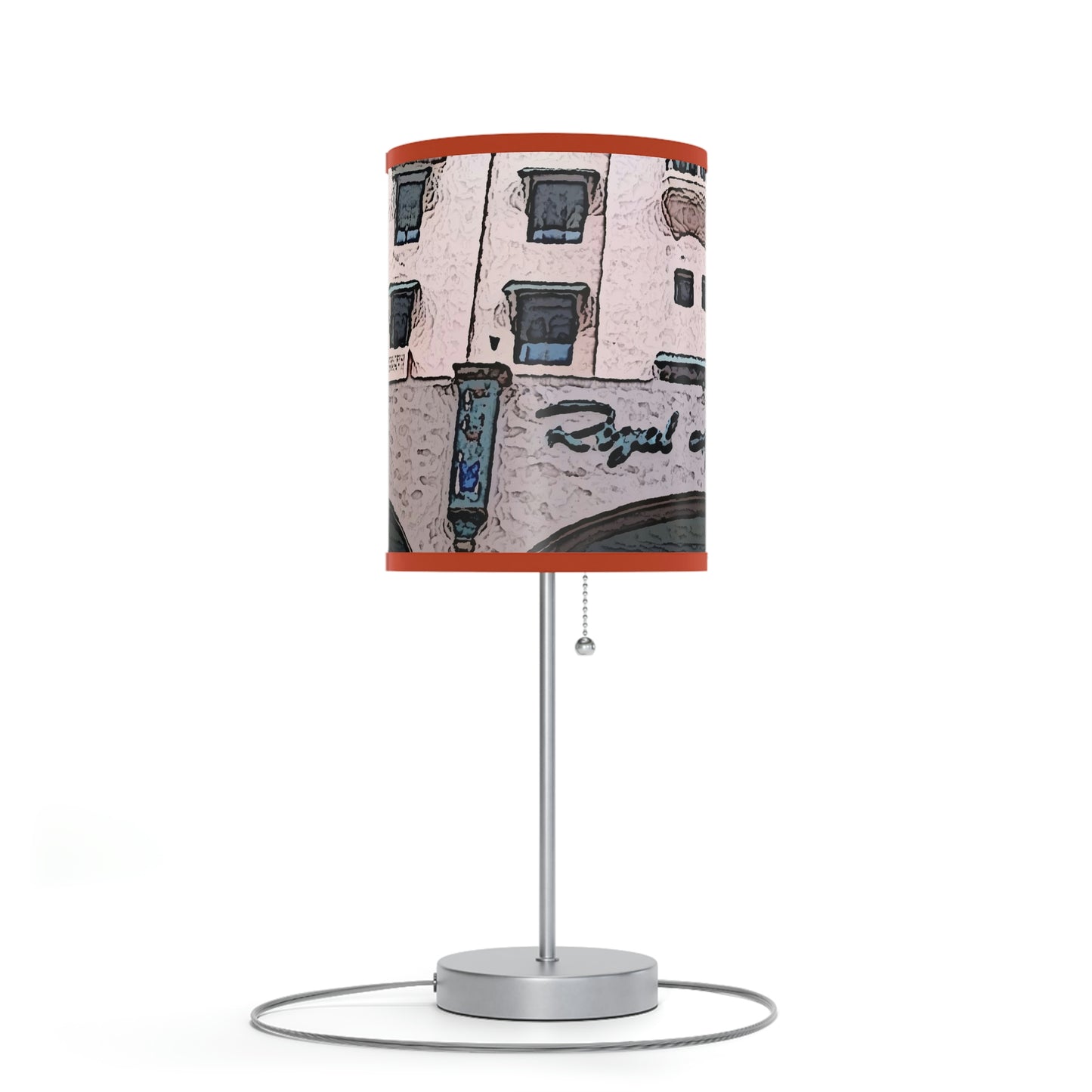 Lamp on a Stand, US|CA plug ...  "La Grande Entree" At: 'The Pink Palace' ... The Royal Hawai'ian ... Honolulu, HI ... '27Oct2014' ... Original Works ...