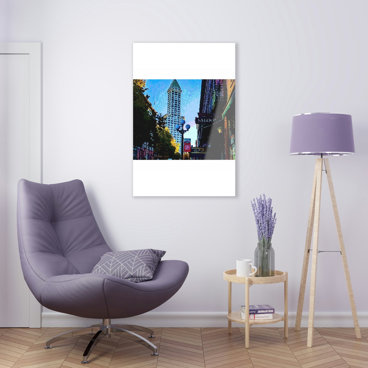 Acrylic Prints ... Pioneer Square & Smith Tower ... 'That World Famous View' ... Colleague Supplied Photo ... Original Works ...