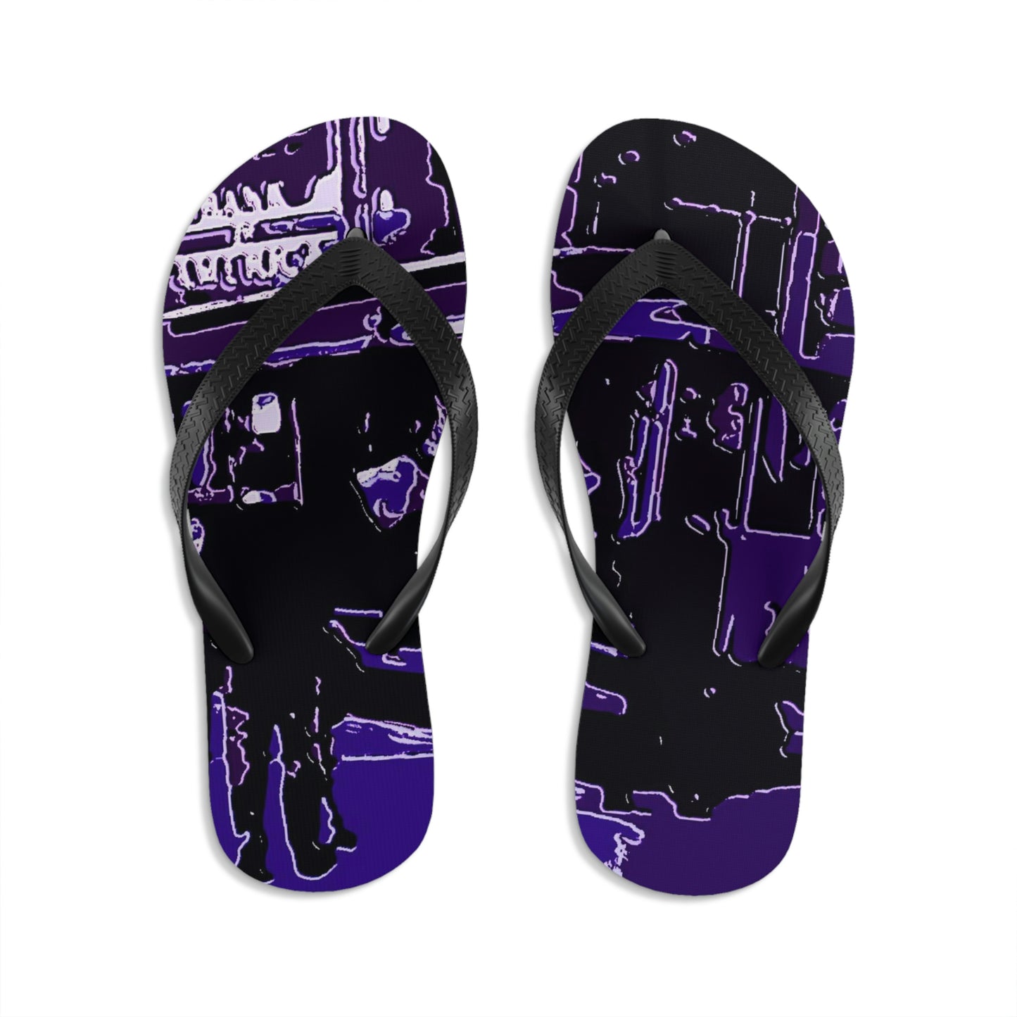 Unisex Flip-Flops ... San Francisco ... 'Rice-A-Roni-A-San Francisco Treat' ... "A Cable Car Classic" ... Family Archives: 1973 ... Original Works ...