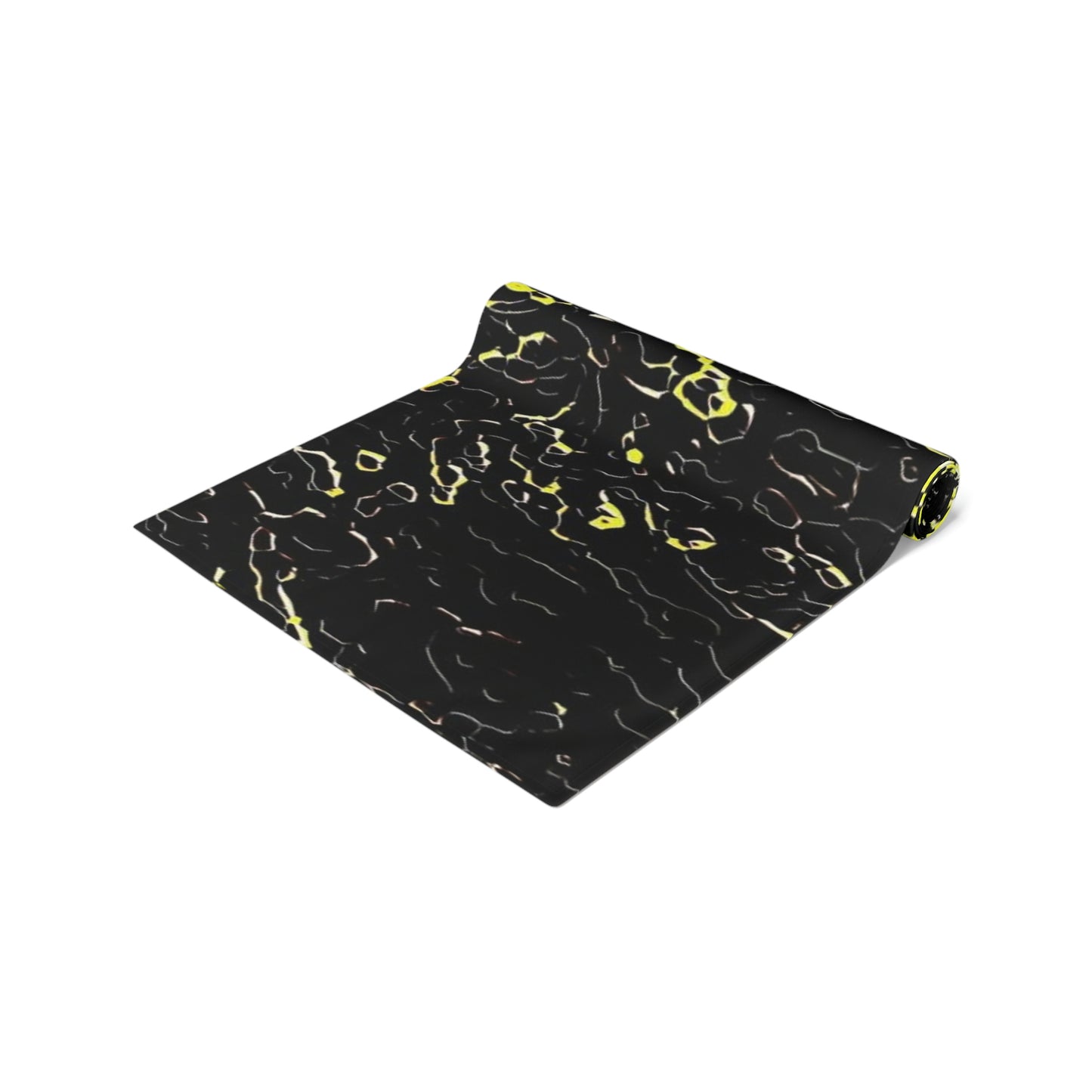 Table Runner (Cotton, Poly) ... "Snow Vehicle In Snow Storm At-Rest" ... Circa 12Mar23 ... Central Idaho ... 18-Hours Rendering Time: Original Works ...