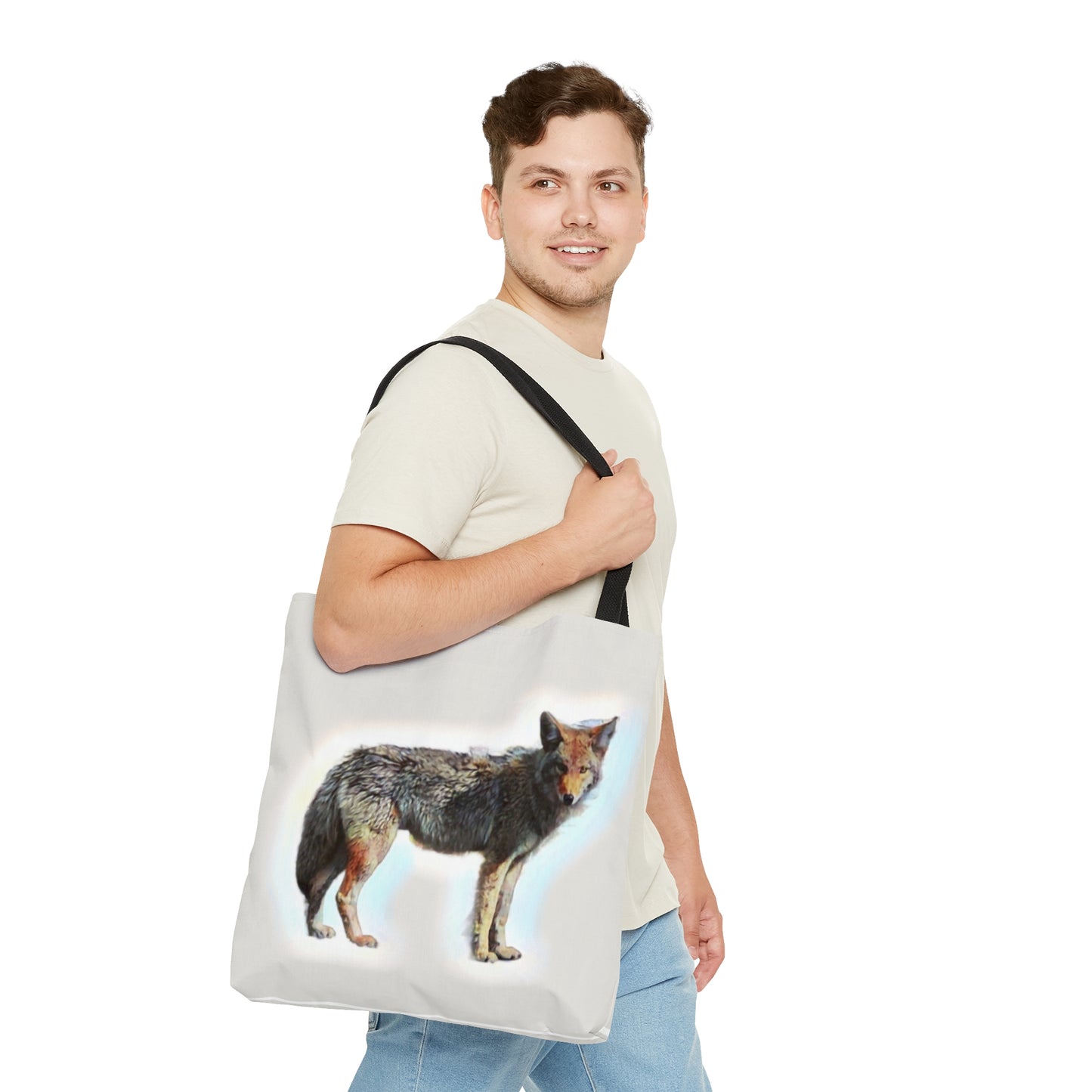 Tote Bag (AOP) ... Coyote ... "Yosemite Valley: Circa May23 ... KPH Base Photo" ... Original Works ...