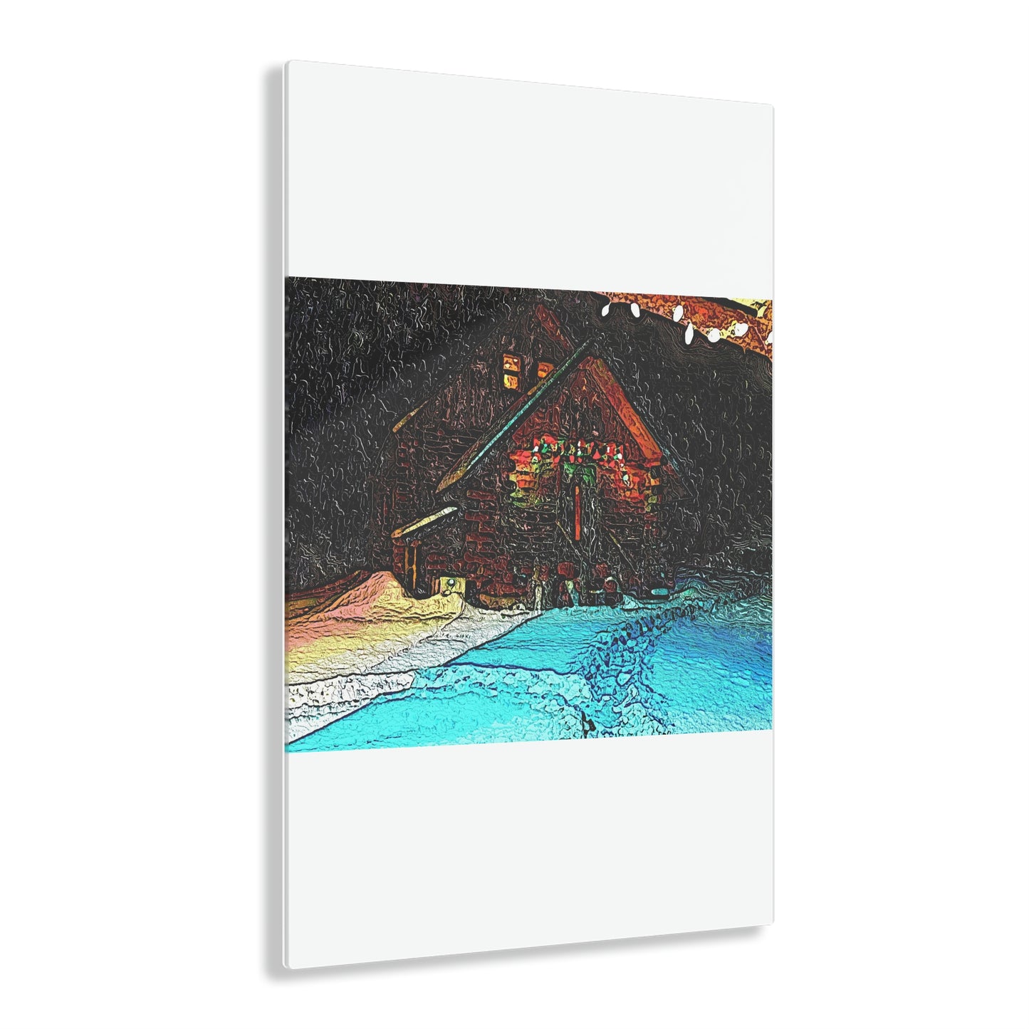 Acrylic Prints ... A Cold ... A Very Snowy ... "A Tranquil & Quiet Morning In Mountainous Central Idaho" ... Original Works ...