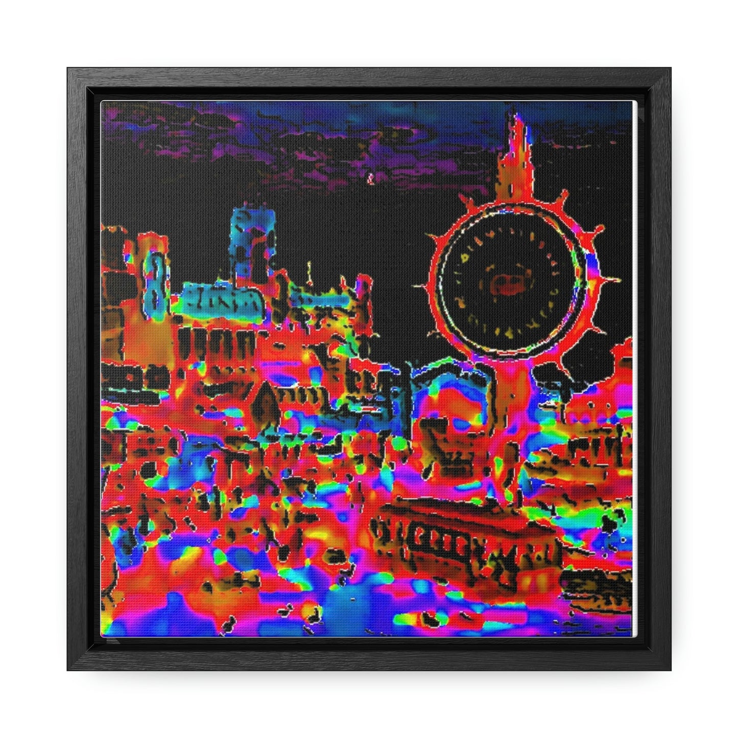 Gallery Canvas Wraps, Square Frame ... "No.9 Fishermen's Grotto - Fishermen's Wharf, SF, California" ... Family Archives: 1970's ... Original Works ...