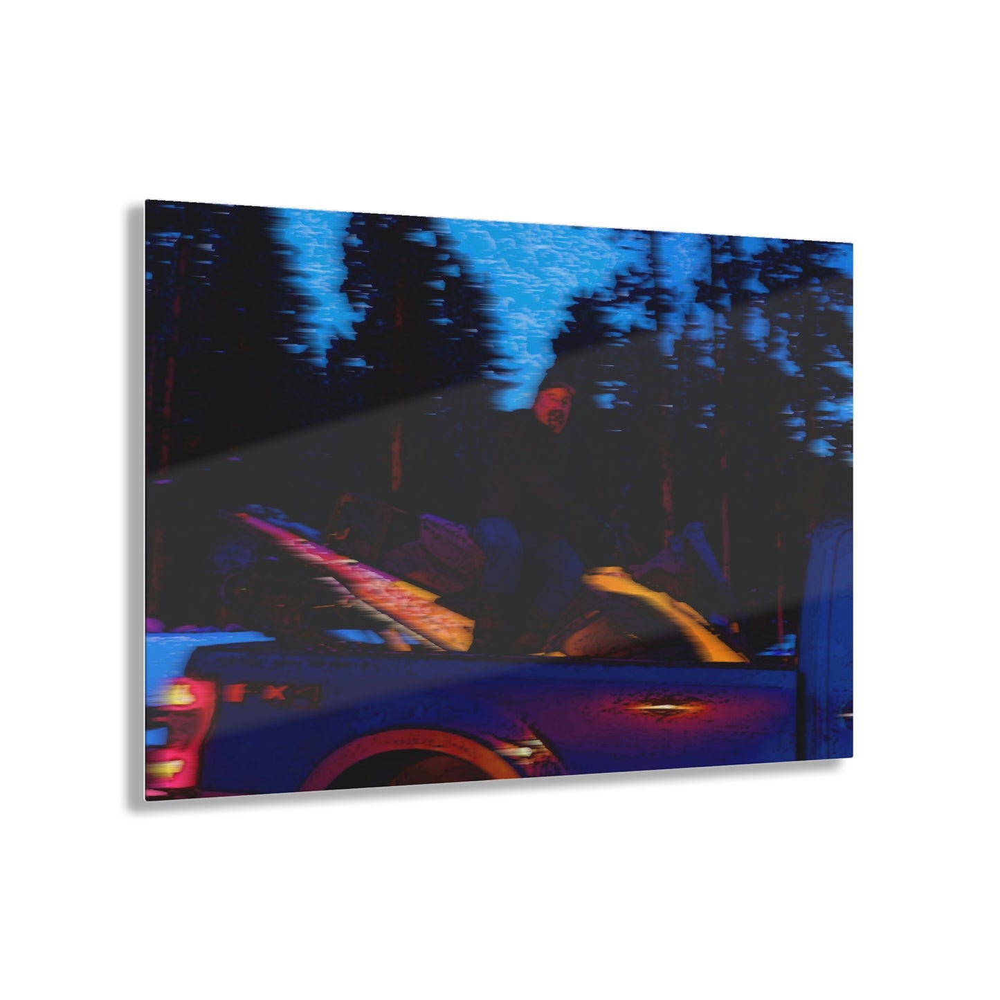 Acrylic Prints ... Two Modes Of Winter Transportation ... "Which One To Drive Next?" ... Choices-Choices-Choices ... Circa 4Jan23 ... Original Works ...
