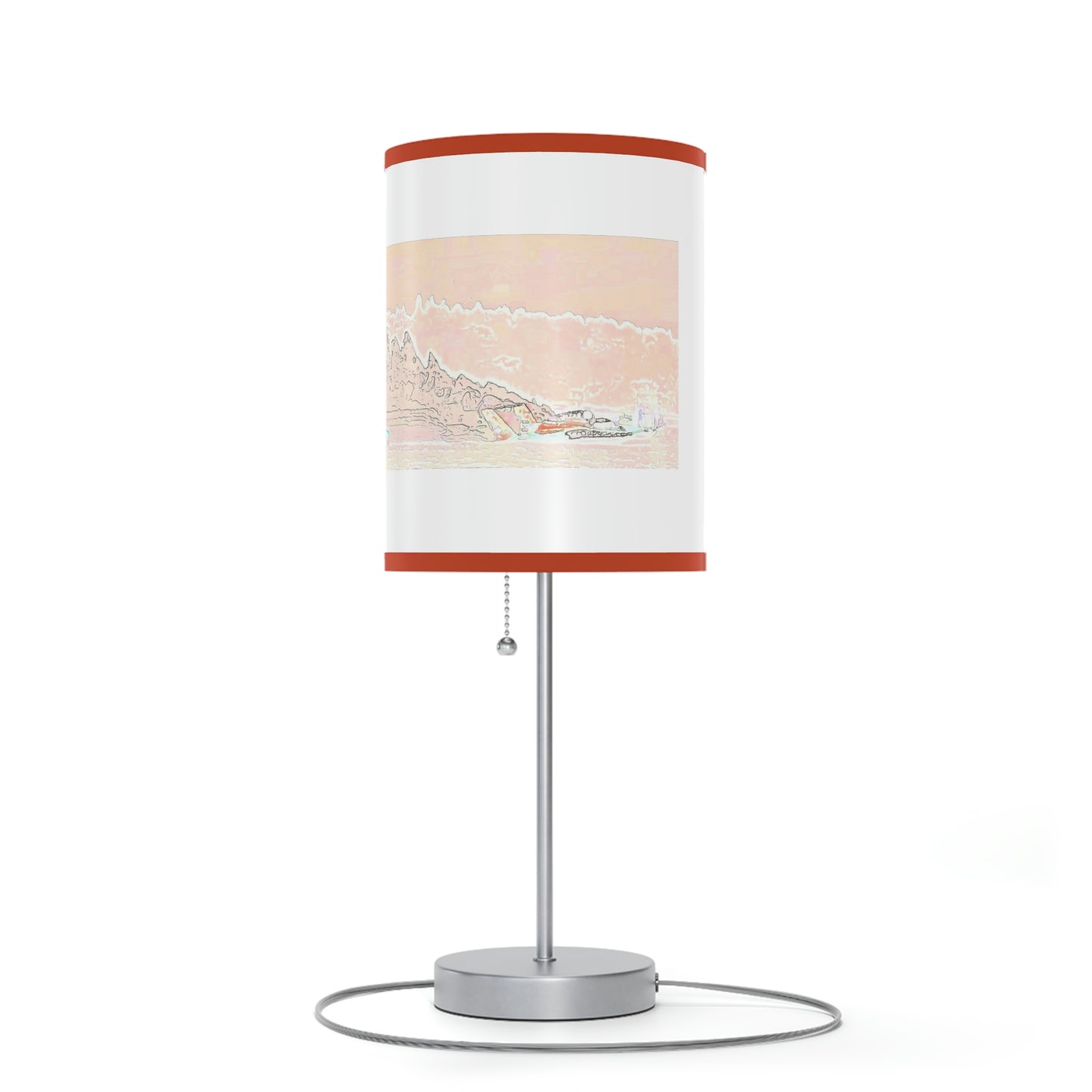 Lamp on a Stand, US|CA plug ... Seattle Columbia Cup On Lake Washington ... "Dave Wilcox Heads For The Win" ... Associate Gift-Photo ... Original Works ...