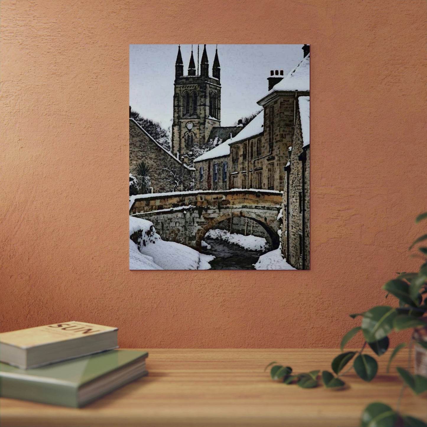 Aluminum Composite Panels ... A Bridge, A Canal, A Cathedral ... "To Stroll Over-Through-And-By" ... Central England: Circa 2005 ... Original Works ...
