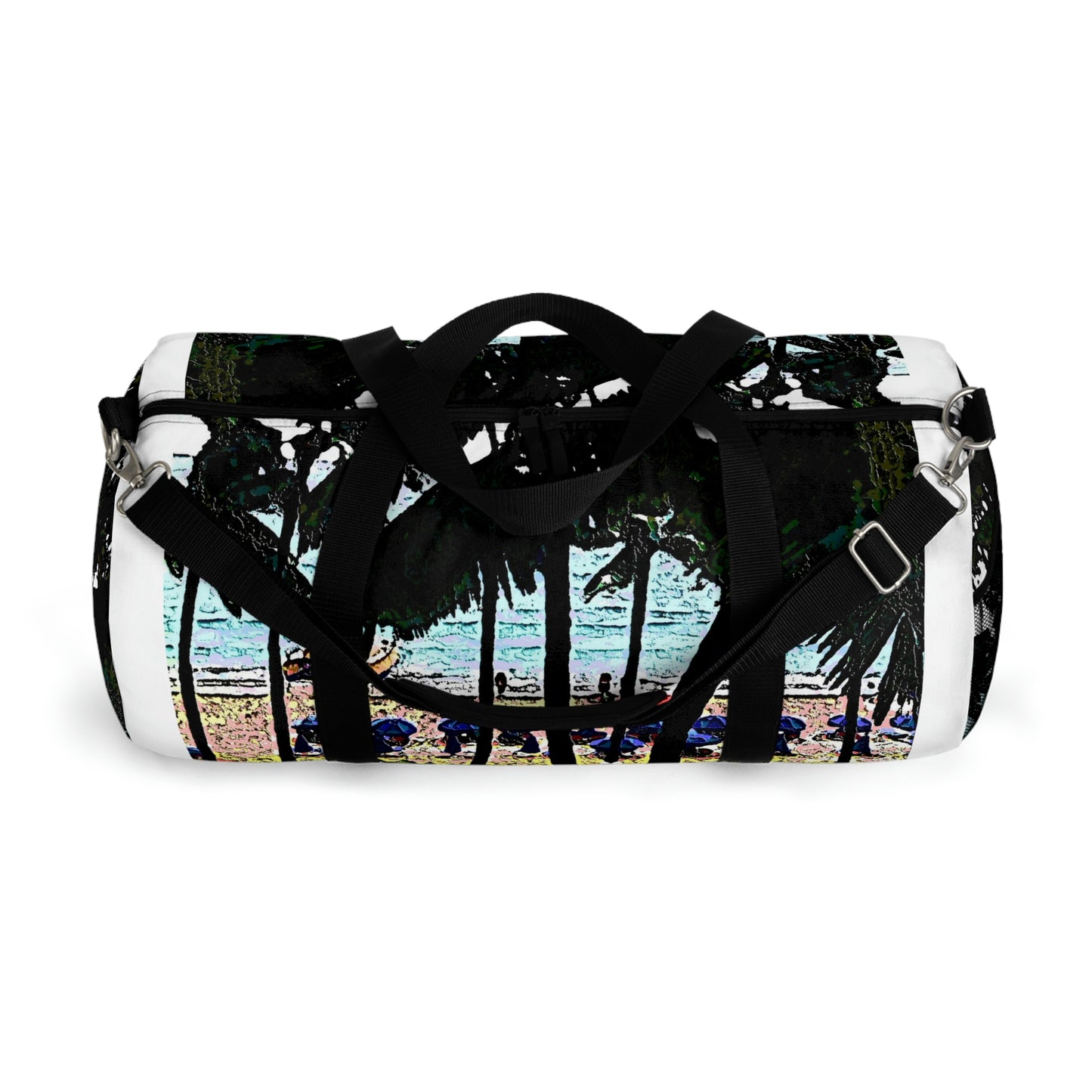 Duffel Bag ... "A Beautiful Beach Amongst The Palms" ... The Outrigger Waikiki, Honolulu, Oahu ... Original Works ...