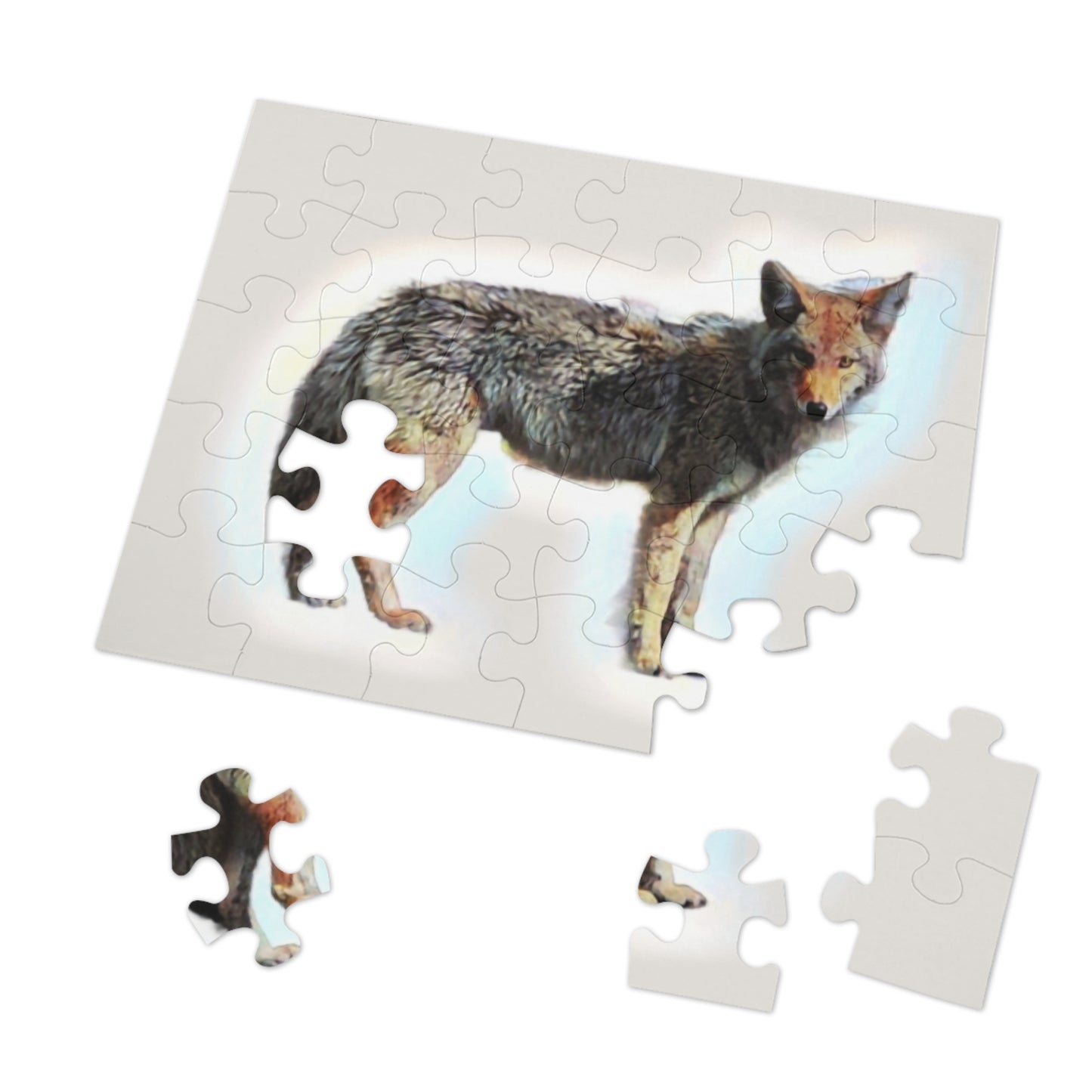 Jigsaw Puzzle (30, 110, 252, 500,1000-Piece) ... Coyote ... "Yosemite Valley: Circa May23 ... KPH Base Photo" ... Original Works ...