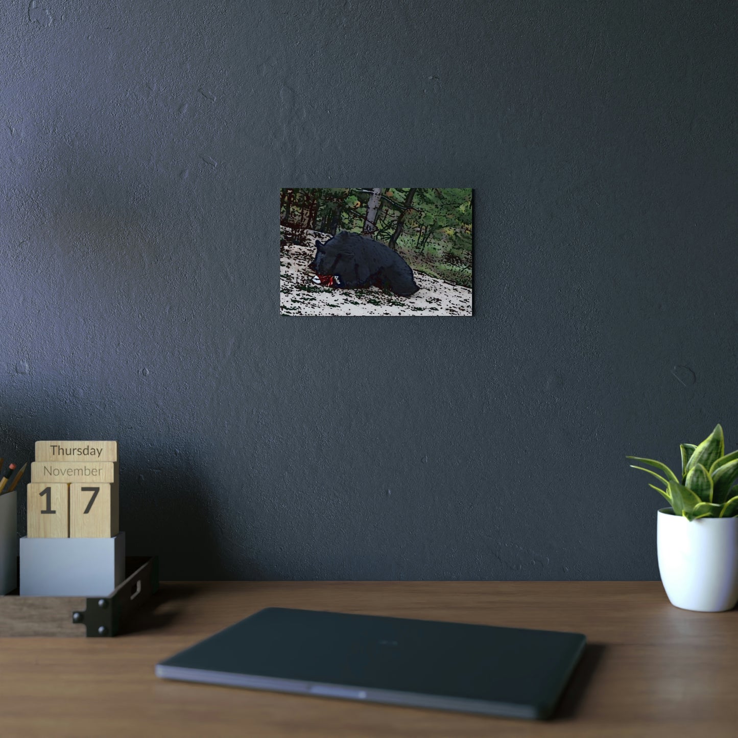 Aluminum Composite Panels ... A Local 'Yogi_4' ... RCY: "Rhett Creek Yogi: 500#'s Of Hungry Black Bear" ... 28-29Sep23 ... Original Works ... Client Project-Folio ...