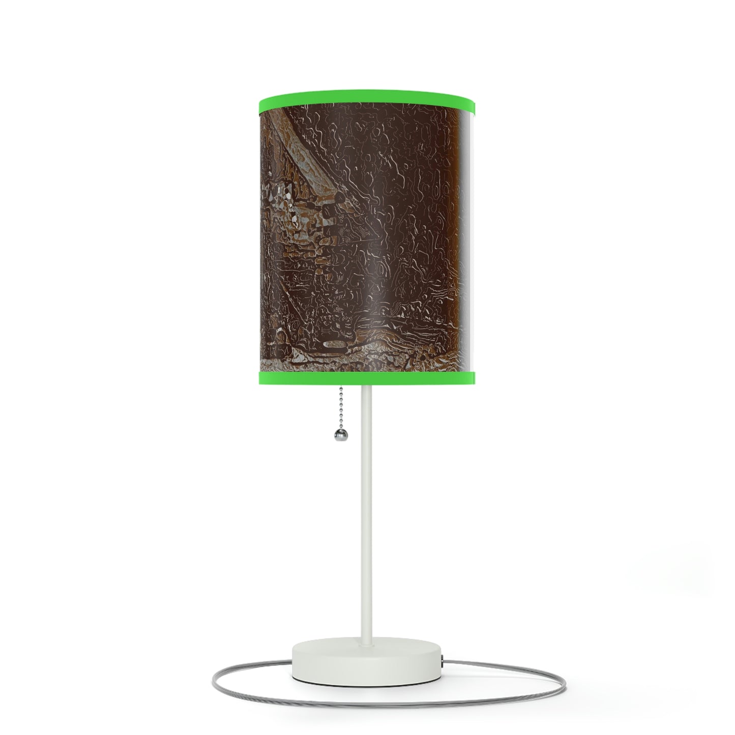 Lamp on a Stand, US|CA plug ... "A Bit Of Illumination For Your Cabin, Trailer, Boat-Yacht, RV, Home, Or Tiny-Home".