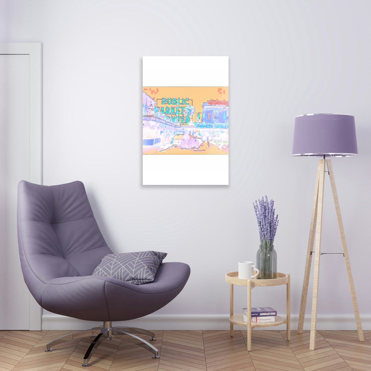 Acrylic Prints ... "Seattle's PPM: Pike-Place-Market" ... I Remember That Day ... The Photo Shoot ... 'It Was Snowing' ... Original Works ...