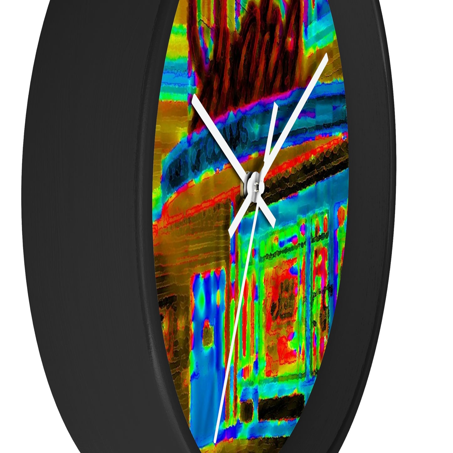 Wall clock ...  In-A-Hurry & Stressed? ... Remember: Keep "Clam" ... Clam_Happy ...  'Ivars: Seattle Waterfront' ... Personal Archives ... Original Works ...