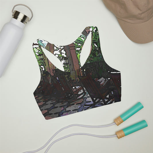Girls' Double Lined Seamless Sports Bra ... Lanai & Rocking Chairs At: 'The Pink Palace' ... The Royal Hawai'ian ... Honolulu, HI ... '27Oct2014' ... Original Works ...