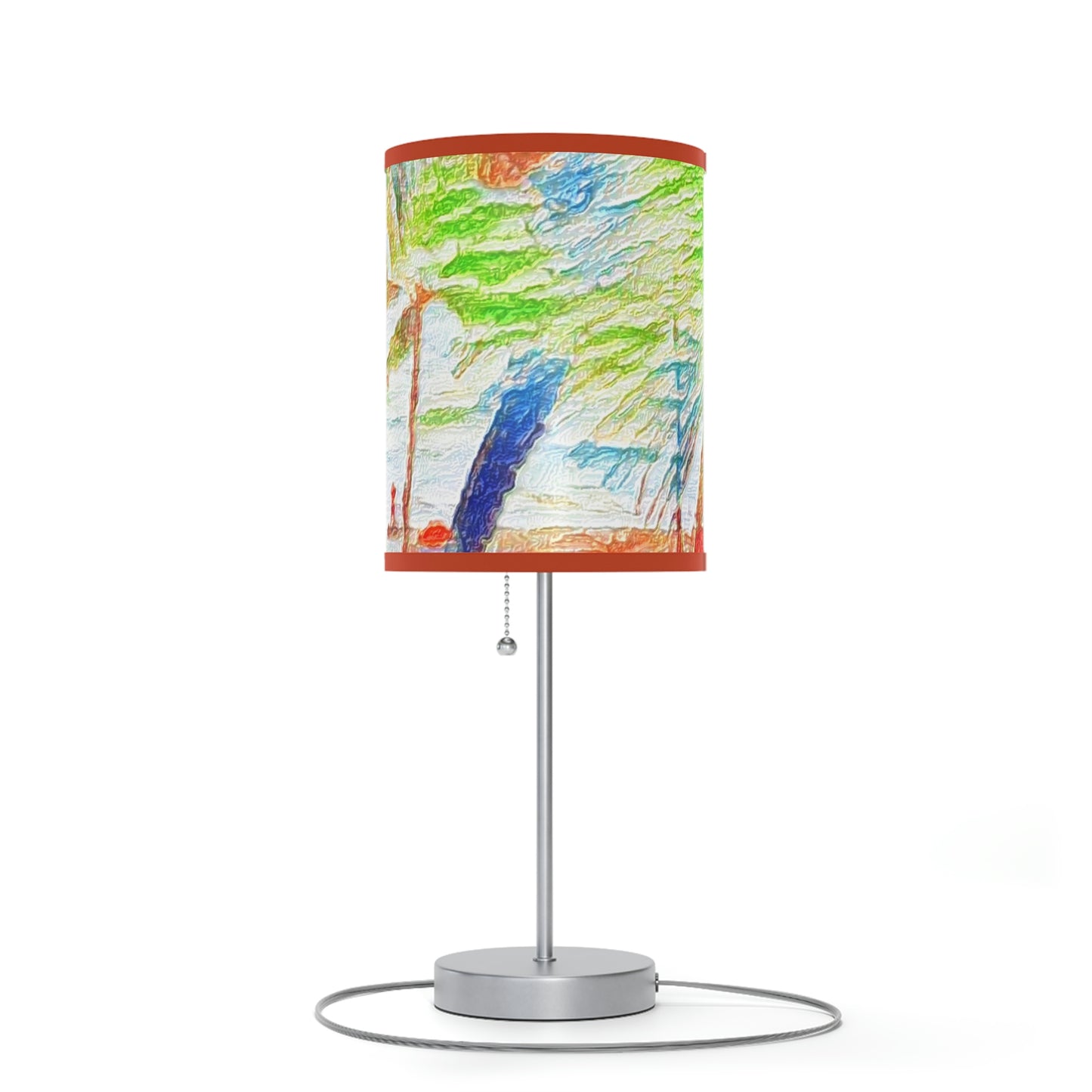 Lamp on a Stand, US|CA plug ... "The Royal Hawai'ian: Waikiki Beach_Beach" ... Honolulu, HI ... Ocotber 2014 (Halloween) ... Original Works ...