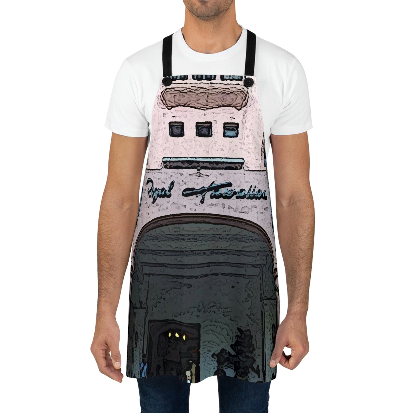 Apron ...  "La Grande Entree" At: 'The Pink Palace' ... The Royal Hawai'ian ... Honolulu, HI ... '27Oct2014' ... Original Works ...
