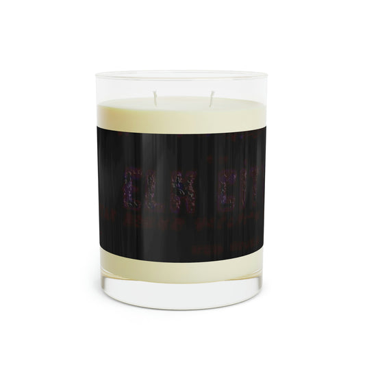 Scented Candle - Full Glass, 11oz ... Car Approaches From The Stern ... Moon Ascendary From The Bow ... "Two Friendly Travellers On A Cold Night Near Elk City" ... C